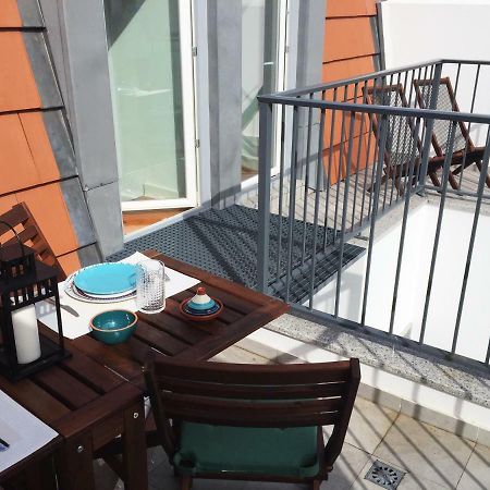 Apartmán Apt Lumineux Terrasse Principe Real Lisboa Exteriér fotografie