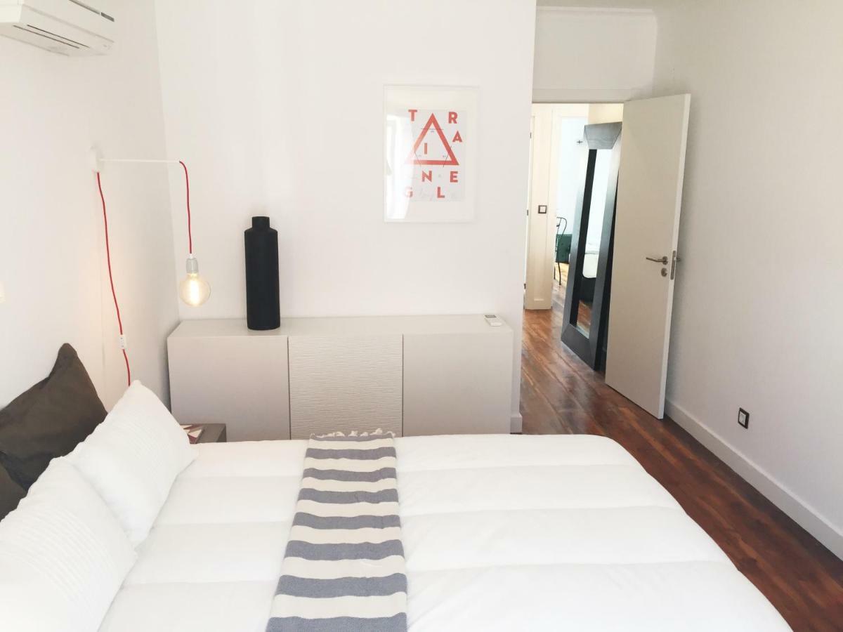 Apartmán Apt Lumineux Terrasse Principe Real Lisboa Exteriér fotografie