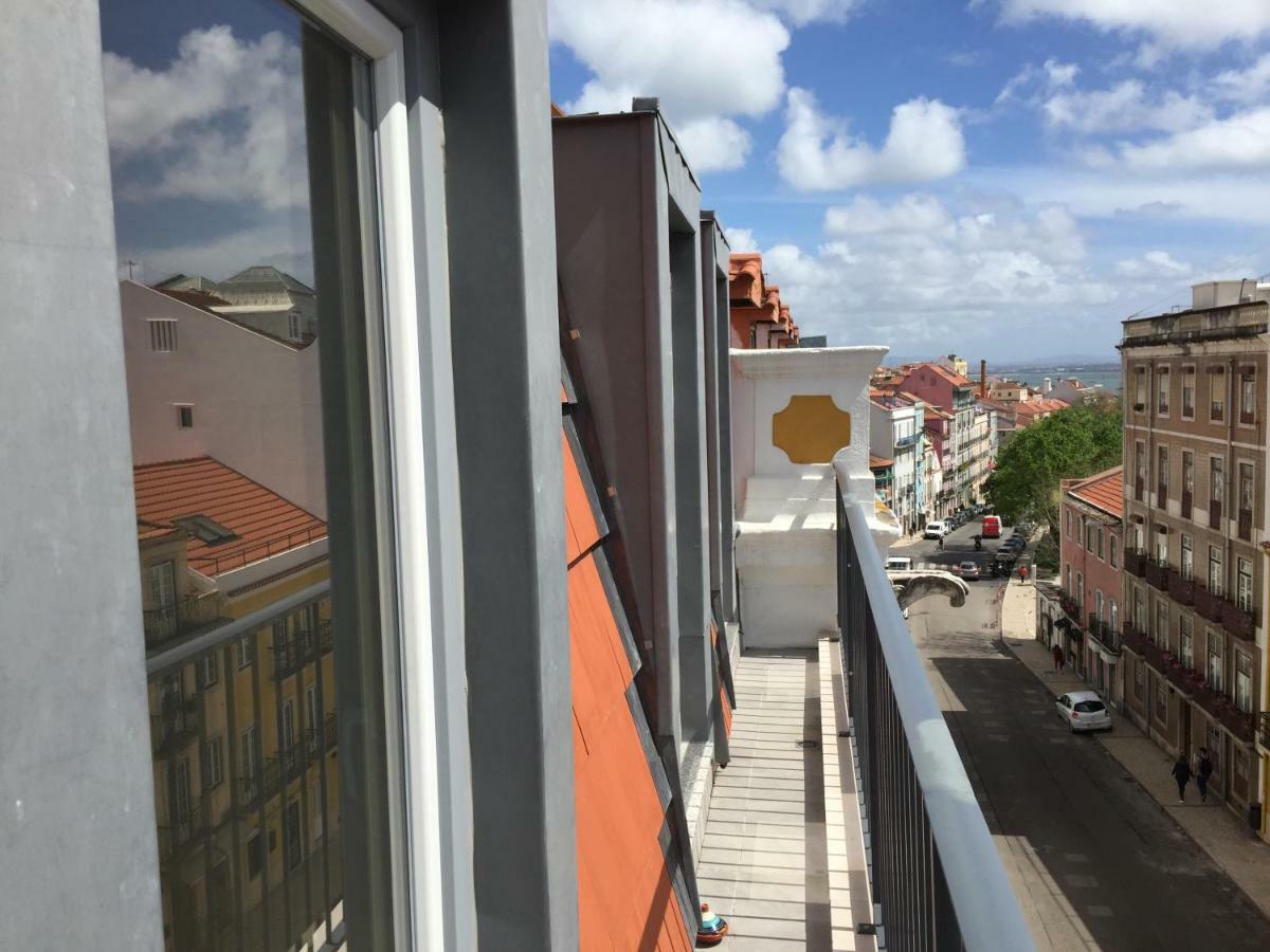 Apartmán Apt Lumineux Terrasse Principe Real Lisboa Exteriér fotografie