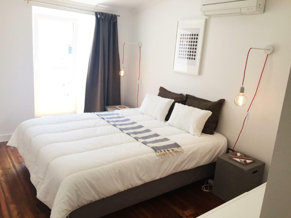 Apartmán Apt Lumineux Terrasse Principe Real Lisboa Exteriér fotografie