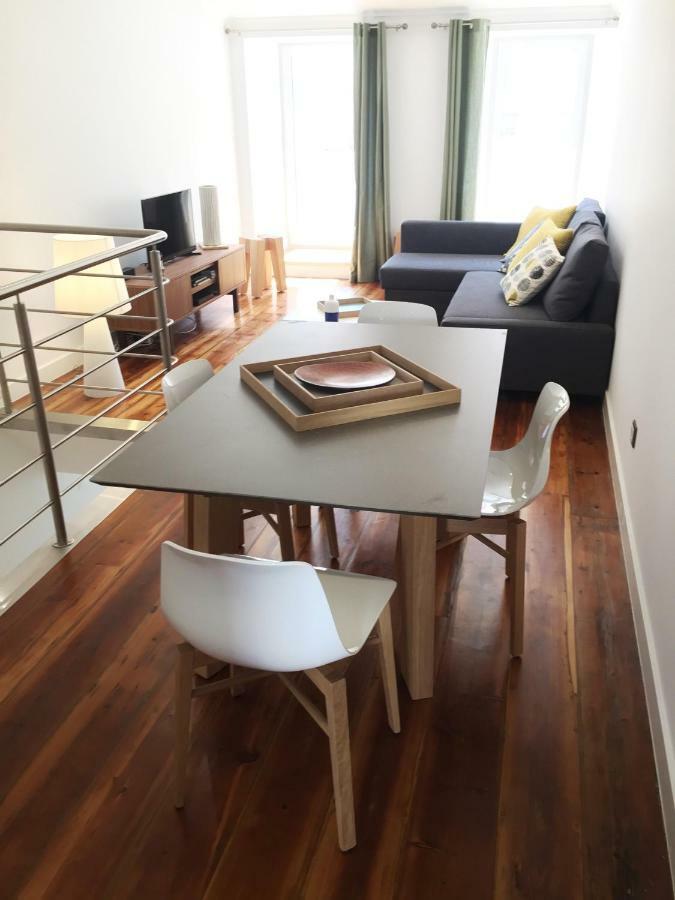 Apartmán Apt Lumineux Terrasse Principe Real Lisboa Exteriér fotografie